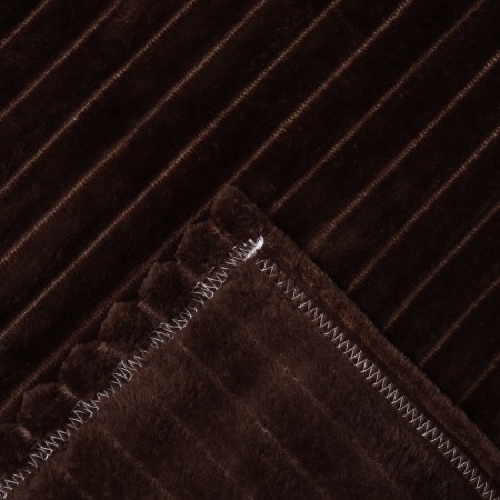 Powl strip 150x200cm, hot chocolate, Velsoft 270g/m, PE100%-3