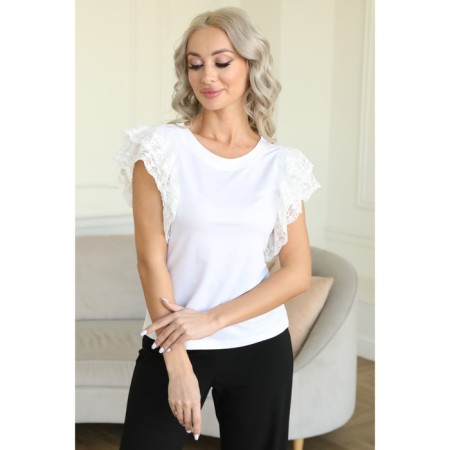 Female jumper, size 46, white color-9