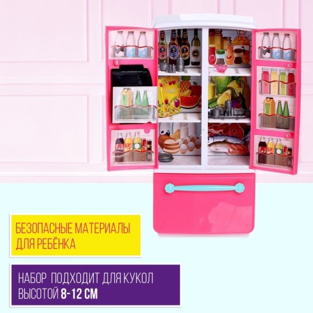 Set of game "refrigerator" for dolls-2
