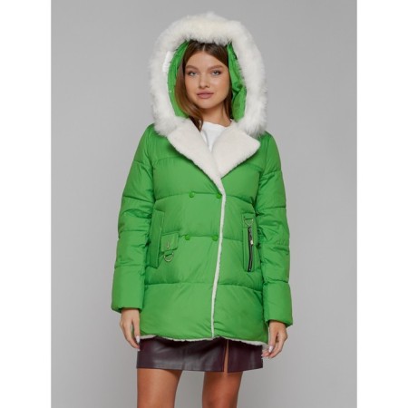 Winter jacket, size 42, green color-4