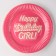 Set of dishes "Happy Birthday, Girl", glasses 6 pcs., Plates 6 pcs.