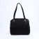 Bag Vita with a zipper, black color