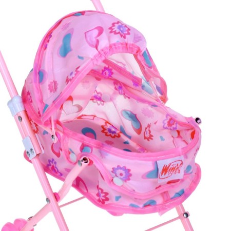 Walking cabbage stroller with accessories, Winx, metal-5