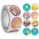 Sticker Paper "Animals. Help" d = 2.5 cm 500 pcs in a roll 3x6.5x6.5 cm