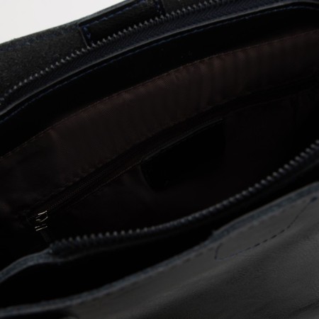 Bag-tout on lightning, the color is dark blue-3