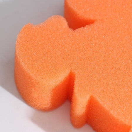 Body sponge "Squirrel", 135 × 130 × 40 mm, color mix-3