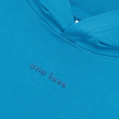 Hoody for the boy One Love Light, height 146 cm, color sea wave-3