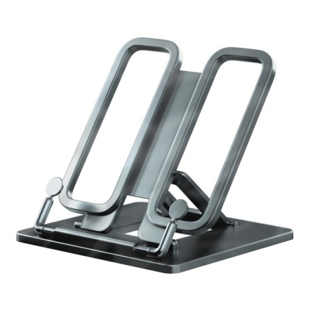 Book stand plastic Erichkrause Base, Ice Metallic, Silver