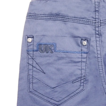 Pants for boys, height 80 cm, blue color-2