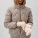 Teenage mittens minku Mishka 24 cm beige