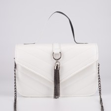Bag-mixer on the valve, long chain, white color