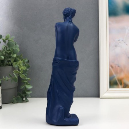Souvenir Polystone "Venus" Blue 28x7.5x8 cm-3