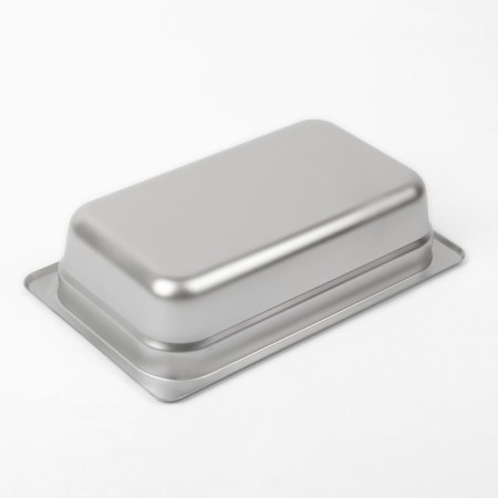 Gastrootiness 1/4 of stainless steel, 65 mm, 26.5 × 16.2 × 6.5 cm, thickness 0.8 mm-1