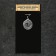 Scandinavian amulet "Runa Algiz in the Sunny Circle", 5 g, 20x22 mm