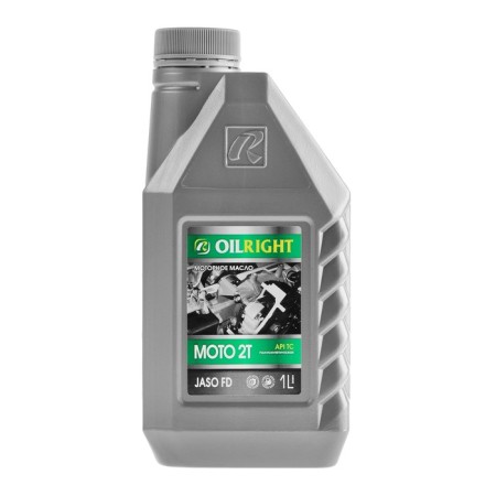 Motor Semosynthetic oil Oilright Moto 2T API TS, 1 liter