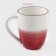 Porcelain shade "Cosmos", 400 ml, red color