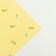 Package Paper with silence, "flowers", yellow, 50 cm x 70 cm 17 grams