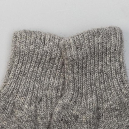 Male gloves from Mongolian wool, gray color, size 20-24-1