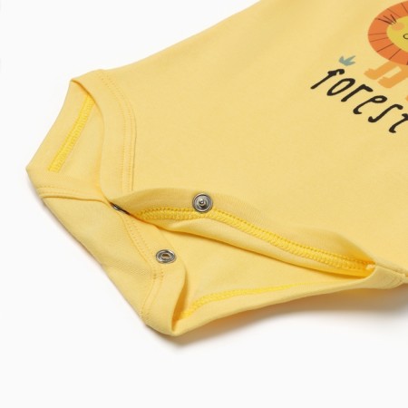 Body baby, yellow color, height 74 (6-9 months)-3