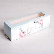 Box for Makarun, confectionery packaging, “Sweet Gift” 18 x 5.5 x 5.5 cm