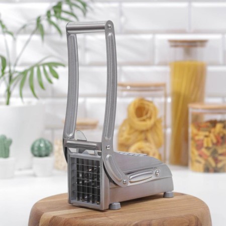 Press for cutting potatoes Steel, stainless steel, 2 blades-1