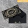 Envenue for money "with an anniversary", on black craft, embossing, 16.5 x 8 cm