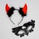 Carnival set "Devil" (rim+mask)