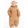 Combineson Children's Winter Rant Husky, height 74 cm, beige color