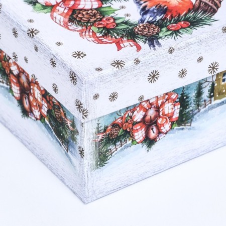 Rectangular box "Winter", 27 × 17 × 11 cm-2
