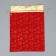 Bagon Gift suede “Gifts”, snowflakes, embossing, 30 x 40 cm +/- 1.5 cm, New Year