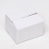 The box is folding, white, 16 x 13 x 10 cm
