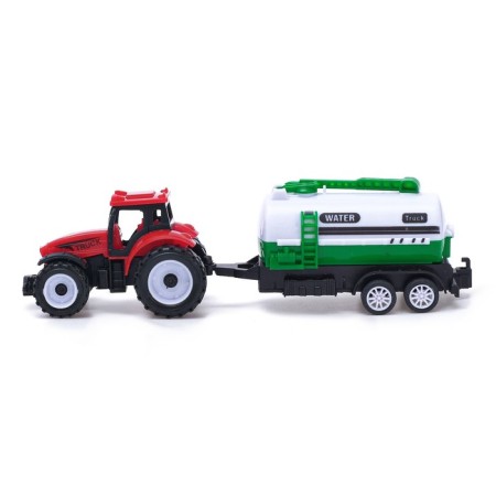 Inertial Tractor "Agricultural Institute", with a trailer-1