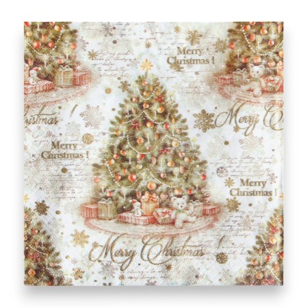 Paper Napkins Pero Deluxe "Vintage spruce", 3 layers, 33x33, 20 pcs.-1