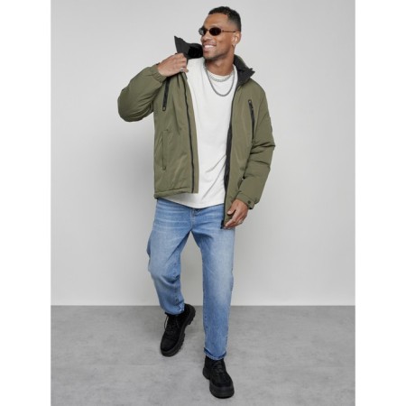 Sports male winter, size 56, khaki color-15