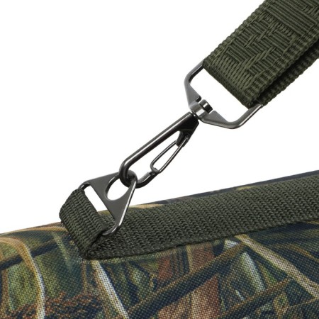 Double tube for fishing rods with pockets, length 145 cm, width of one section 11 cm-2
