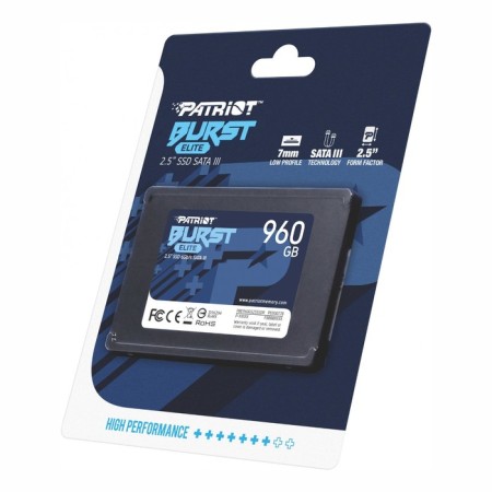 SSD Patriot Sata III 960GB PBE960GS25SSDR BURST ELITE 2.5 "-7