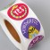 Stick Paper "Motivating animals" d = 2.5 cm 500 pcs in a roll 3x6x6 cm