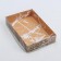 Confectionery packaging, Makarun box with PVC cover, For Real Man, 12 x 17 x 3 cm
