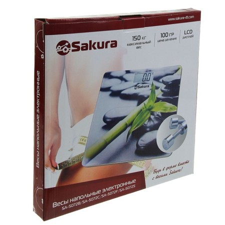 Floor Libra Sakura SA-5072F, electronic, up to 150 kg-4