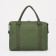 Road bag with lightning, external pocket, green color