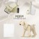Ratele sling, 25 mm, 50 ± 1 m, density 10.2 g/m, beige color No. 22