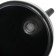 Funnel for fuel and lubricants top auto, with a grid, black, d 16 cm, h nose 16 cm