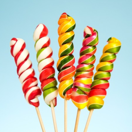 Caramel Lollice "Spiral" Assorted, 30 g