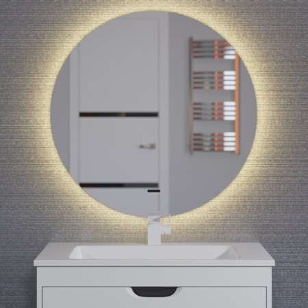 Mirror Uperwood Modul 80x80, contactless sensor, anti -recovery, warm backlight-1