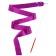 Ribbon for rhythmic gymnastics with a stick Grace Dance, 4 m, purple color