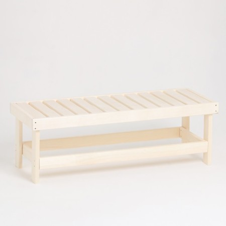 Bench "Topchans" 120x40x45 cm larch rocks, extra