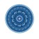 Pareo and beach rug "Mandala", d = 150 cm