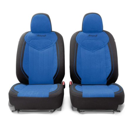 Auto-Cherkhly Signature, Velor material, 5 mm foam, 3D cut, 15 objects, 5 headrests, 2 pockets, 4 zippers, 4 end valves, Airbag Black-Sino-1