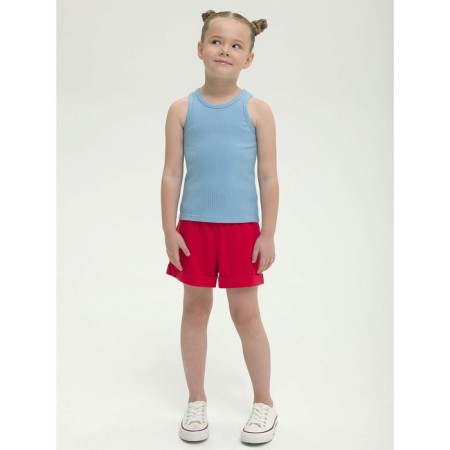 T -shirt for girls, height 86 cm, blue color-4
