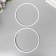 Ring Plastic for making dream catcher d = 20.5 cm